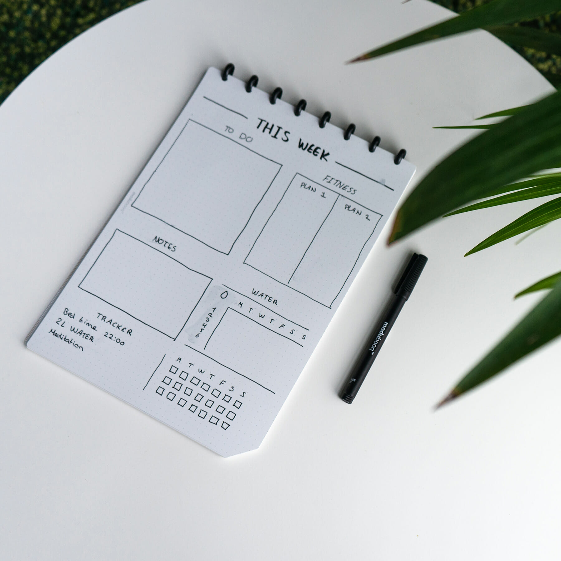 Essential reusable smart notebook - modubooq™